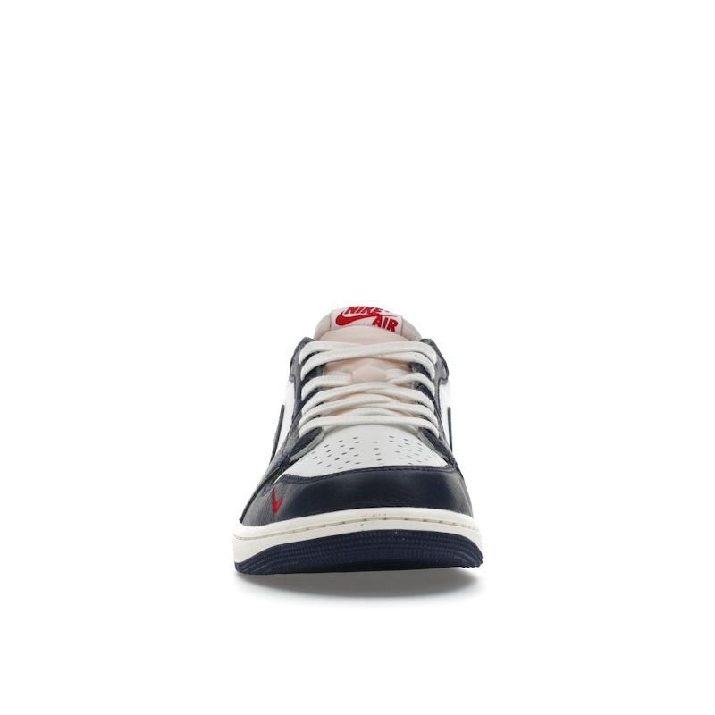 Air Jordan 1 Retro Low OG Howard University Men Sneakers Blue White Gym-Red HQ2993-100