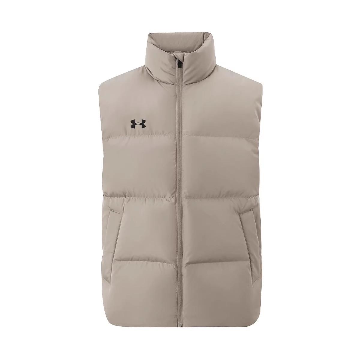 

Under Armour Logo Casual Loose Outdoor Warm Stand Collar Sports Down Vest Unisex vest 25600803-299 XL