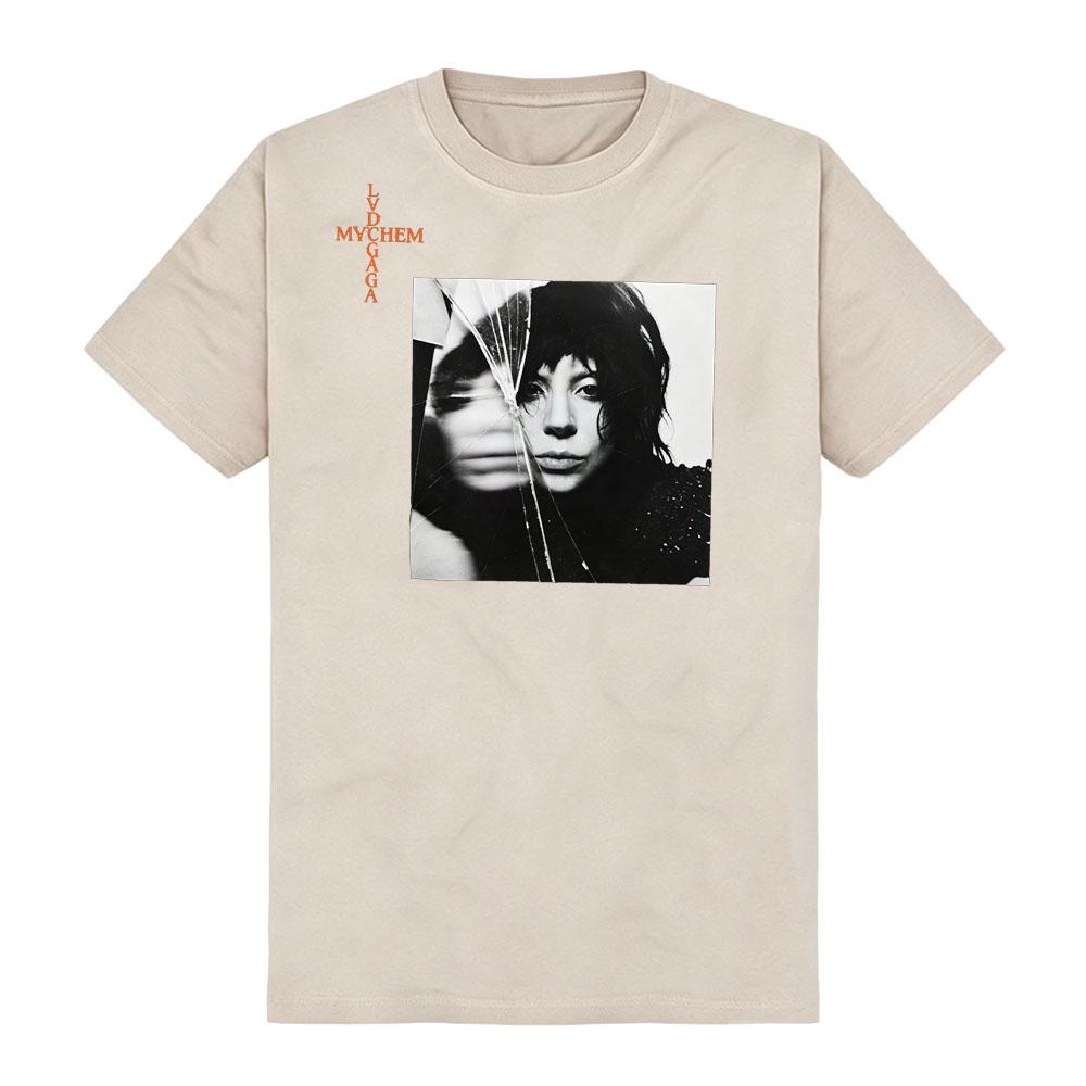 Women Clothing Lady Gaga Short Sleeve Soft Pure Cotton Summer T-shirt Grunge Fashion Style Unisex Streetwear Printing Tshirt