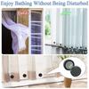 2pack Replacement Rubber Wrapped Shower Curtain Weights Added Weight Rust-proof Curtain Liner Weights Heavy Duty Shower Magnets
