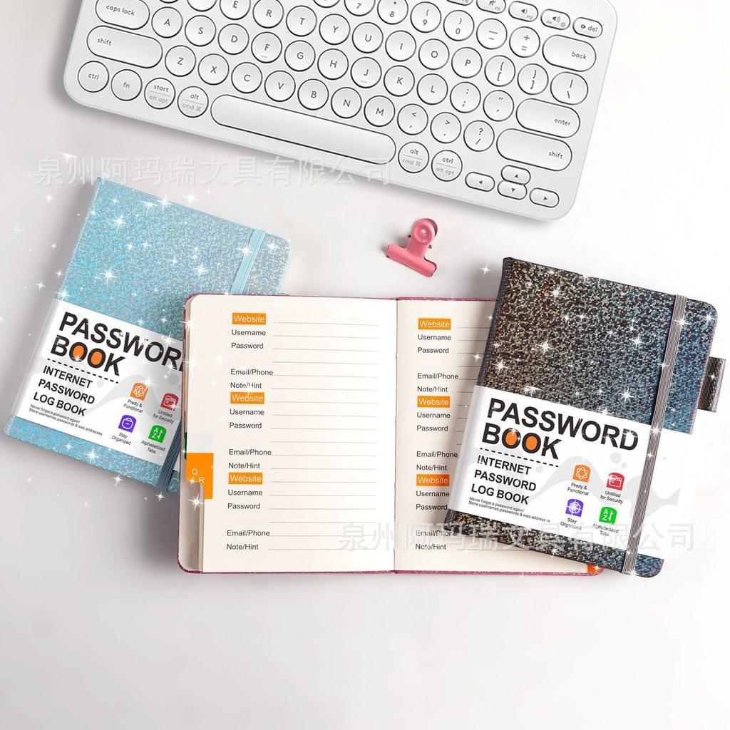 Password Book English Address Book Phone Book Record Holiday B6 Notebook Book