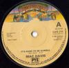 7inch Record MAC DAVIS  Its Hard To Be Humble CAN210 1980 UK Pop Used