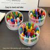 48-Color Children's Clean-Hands Crayons and Pens Set for Kindergarten and Primary School Art