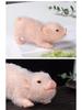 Silicone Animal Baby Bottle Set: Handmade Pig Outfit with Decompression Toy Model