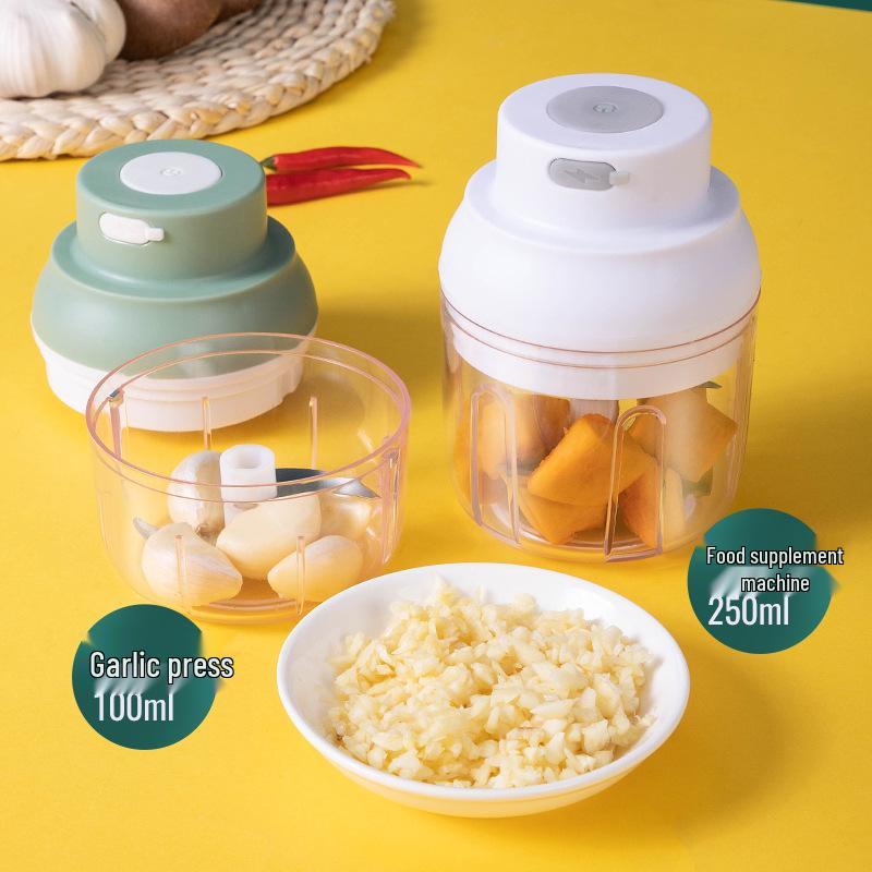 Beiling Electric Garlic Chopper: Home Pull-Cut Mincer and Masher.