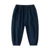 Spring new boys' casual pants elastic waist leggings boys' trousers solid color Harlan single trousers