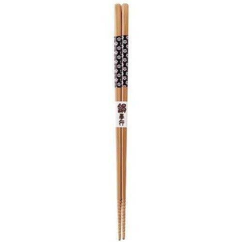 

Ishida Japanese-made Twisted Plum Chopsticks, Black, 27.5cm, 26135