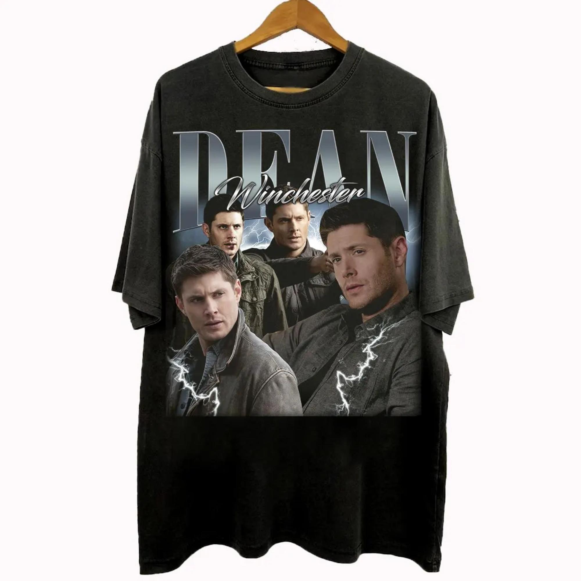 Dean Winchester Printed Womens Tshirt SpringSummer Fashion Trend Pure Cotton Top Neutral Short Sleeve Tshirt M