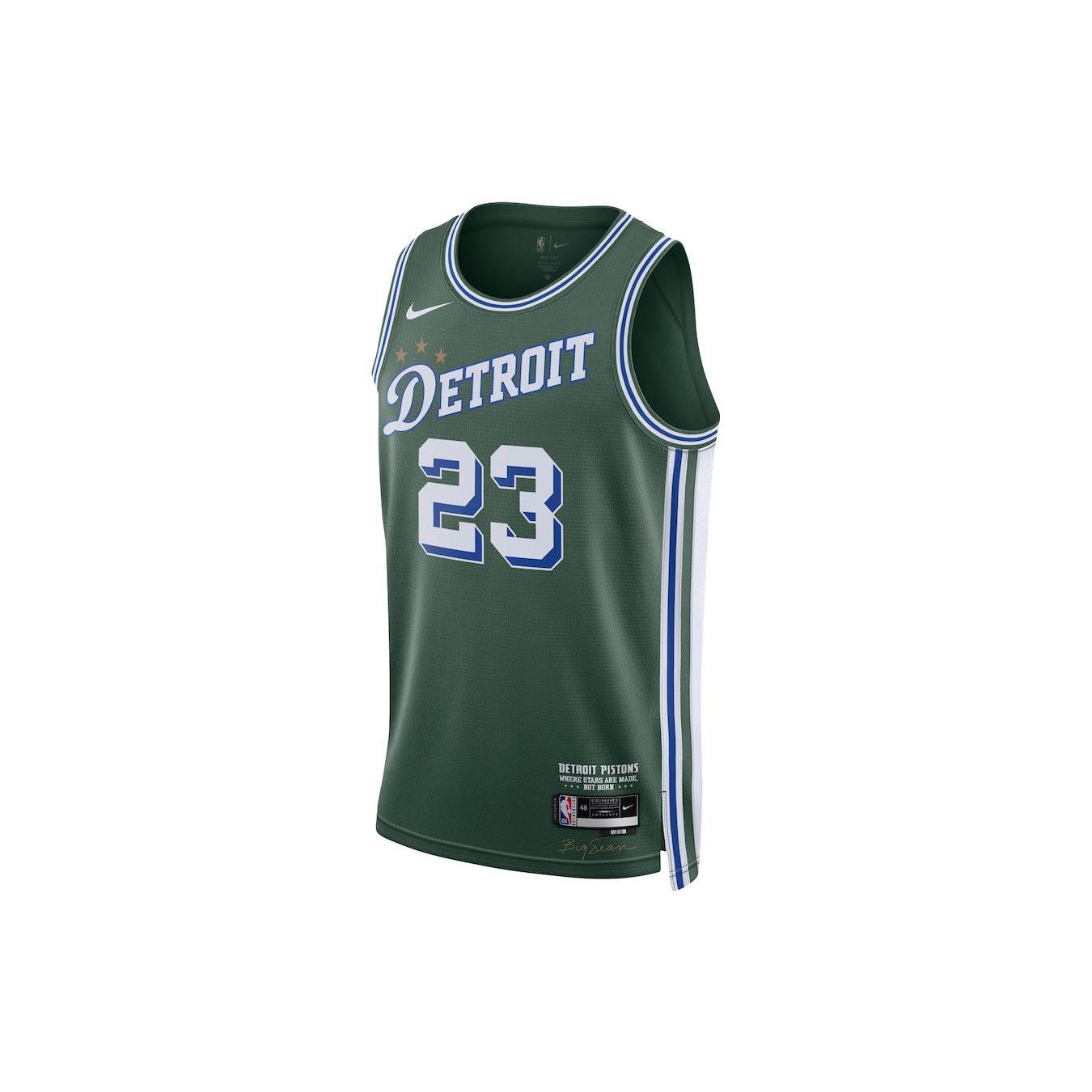Nike Basketball Jerseys Unisex Green Moderate Other DO9592-369- L
