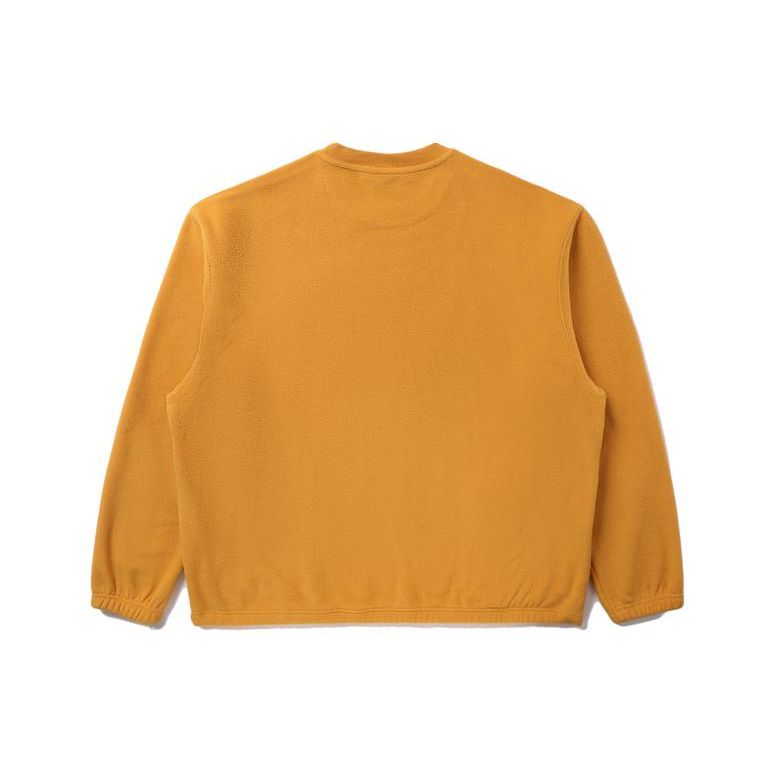 Carhartt WIP FW22 Logo Fleece Sweatshirt Men Sweatshirt Orange CHXSWA222040J-ORL
