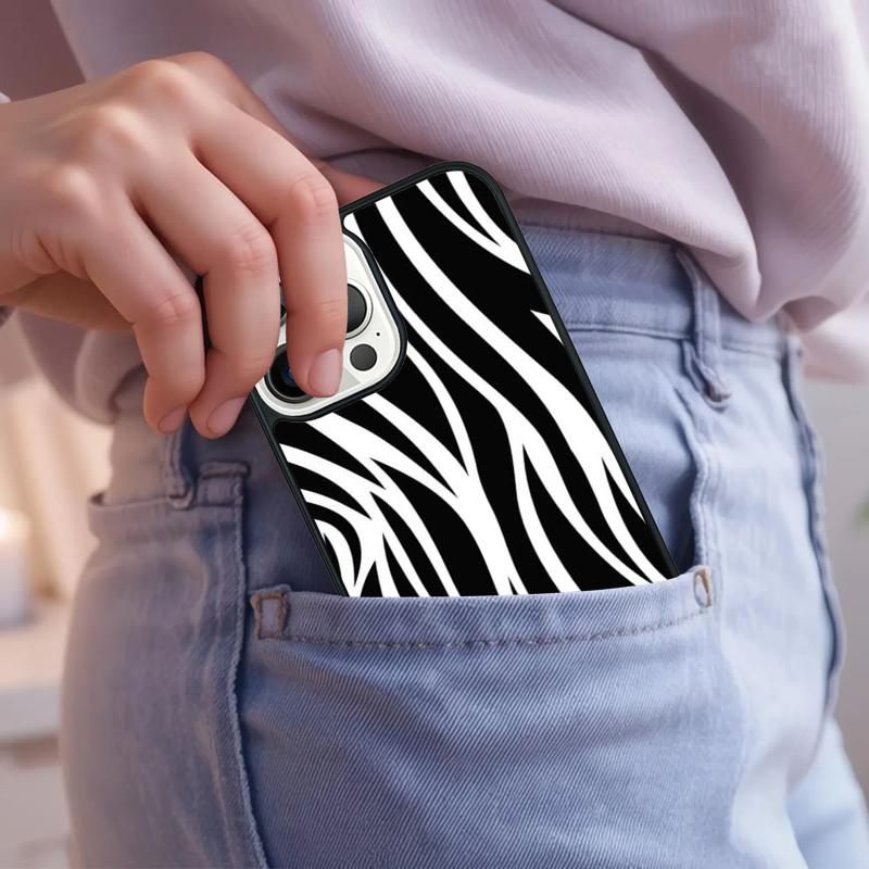 Dalmatiner Kuh Zebra Muster Handyhülle Für iPhone 17 Air 15 16e 14 13 Pro Max Coque 12 11 Pro Max PLUS Hülle