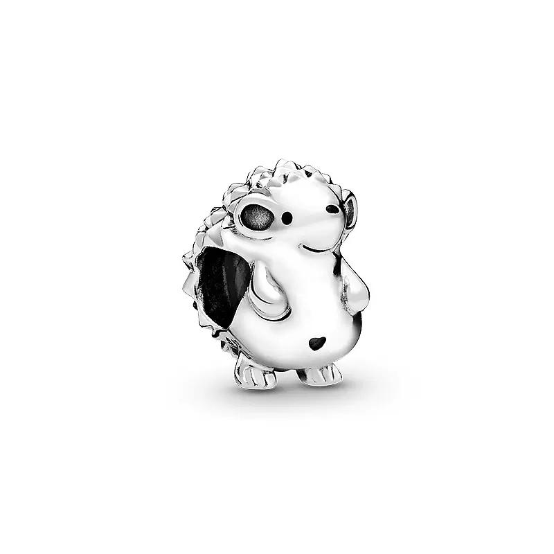 Animal Series Charms Fox Owl Sea Turtle Rabbit Raccoon Highland Cow Beads Fit Bracelets Beads DIY Jewelry Gift