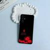 Tokyo-Red Spider Lily-Ghoul Black Soft Silicone Phone Case for Samsung S25, S24, S21, S22, S23, S30, Ultra, S20, Plus, FE, Lite