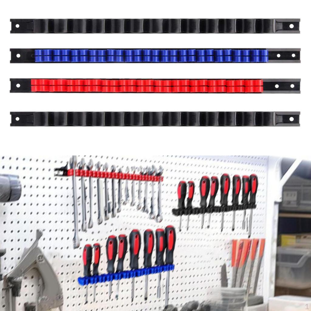 Crochet Wrench Screwdriver -Organizer Rack Hardware Tool Display Wall Montage Rautal Holder