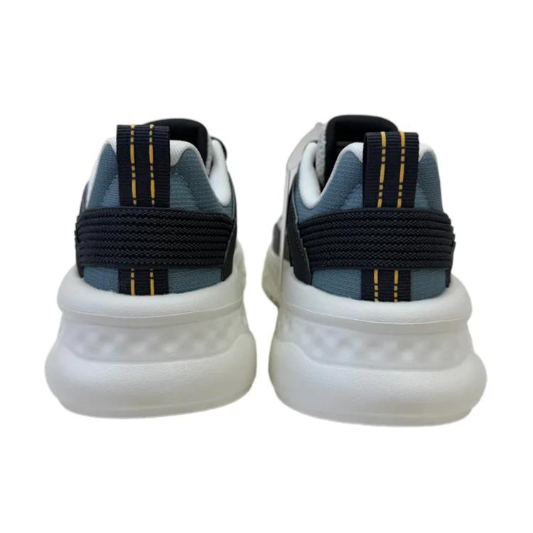 Anta Unruly Series Textile, Synthetic Leather Low top Casual Shoes Men's White Gray Blue 112548823R-2