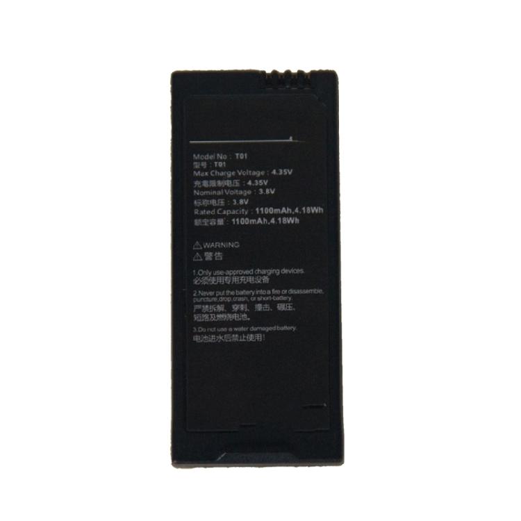Intelligent Recognition 1100mAh Replacement Battery Compatible for Tello Drones Balanced Weight Reliable Performances