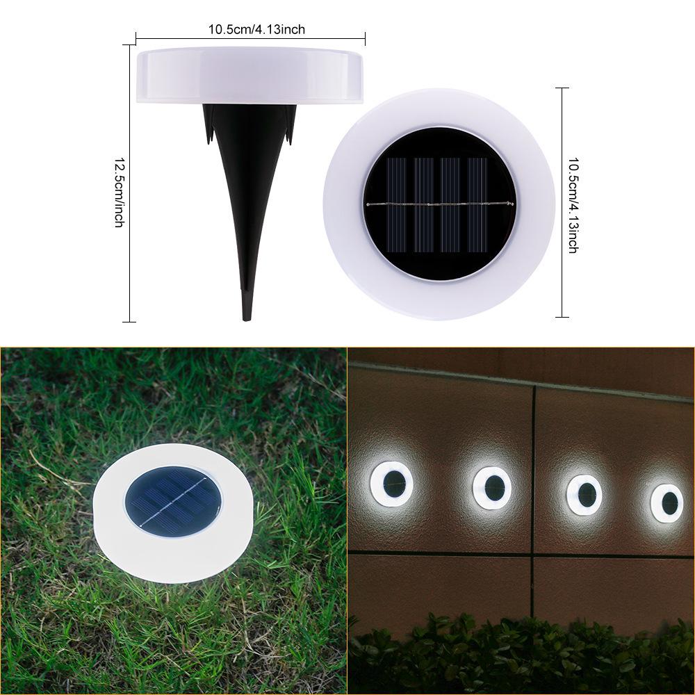 Rainproof Solar Ground Lights for Outdoor Lawn, Courtyard, Garden, and Pathway Decoration Solar Ground Light
