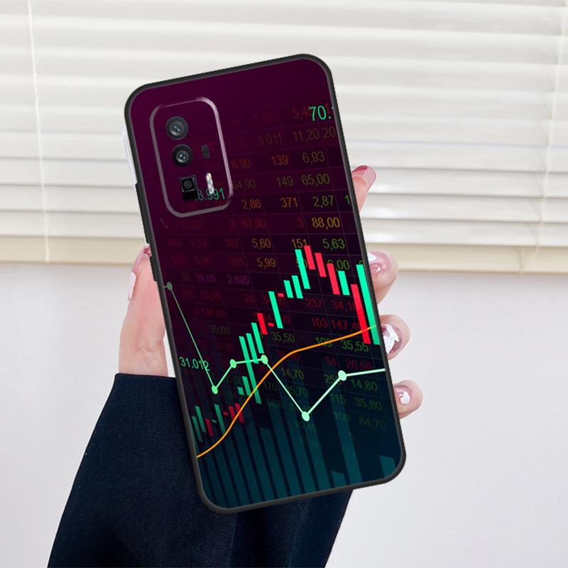 Day Trading Day Trader Cover For Xiaomi 13 14 15 Ultra 11T 12T 13T 14T Pro POCO X7 Pro X3 X5 X6 M6 F5 F6 Pro Case