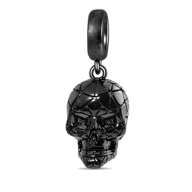 Halloween New Copper Thriller Party Skull Witch Pumpkin Cute Ghost Charm Beads Suitable For Diy Original Bracelet Making