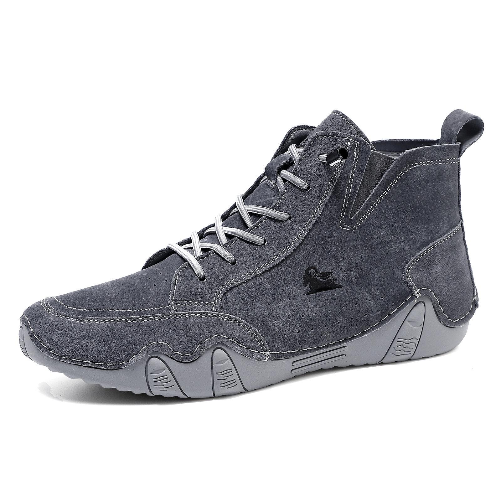 Men s High-Top Martin Boots - Octopus Design, Large Size Casual Short Boots 44