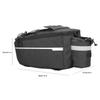 Multifunctional Bike Trunk Bag MTB Insulated Bag Saddle Bag Shoulder Bag