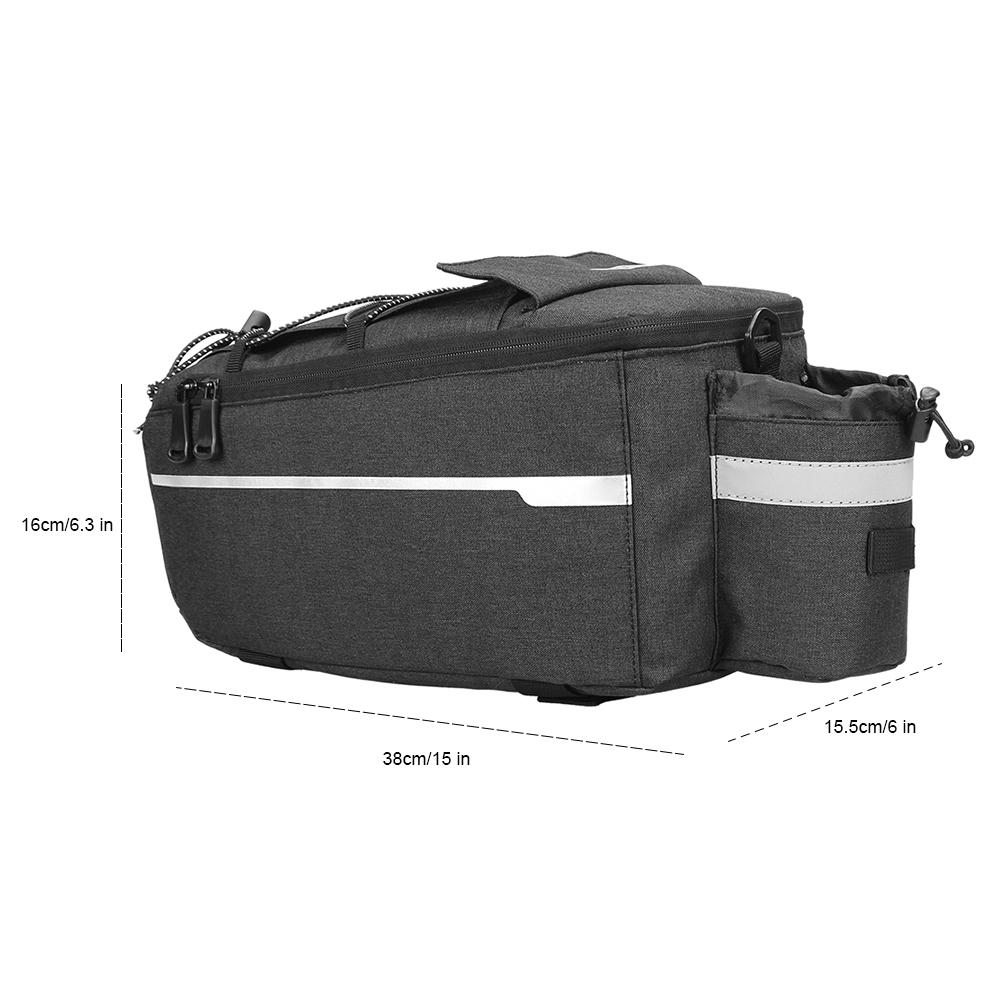 Multifunctional Bike Trunk Bag MTB Insulated Bag Saddle Bag Shoulder Bag