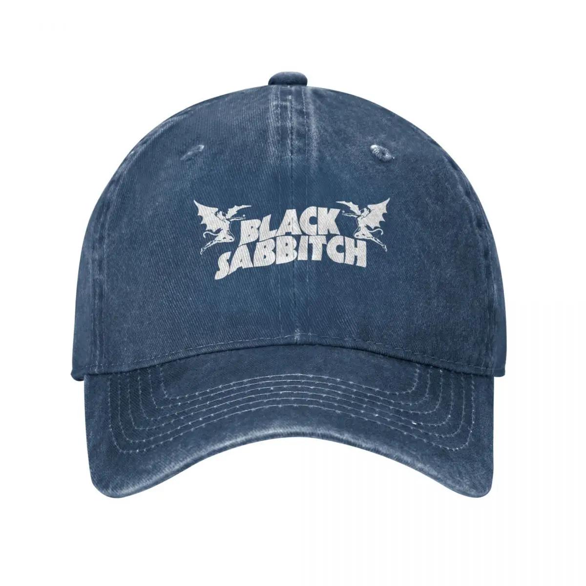 

Бейсболка Black Sabbathe Rock Повсякденні випрані головні убори у стилі унісекс Відпочинок на свіжому повітрі Подарунок Капелюхи Кепка Adjustable темно-синього кольору