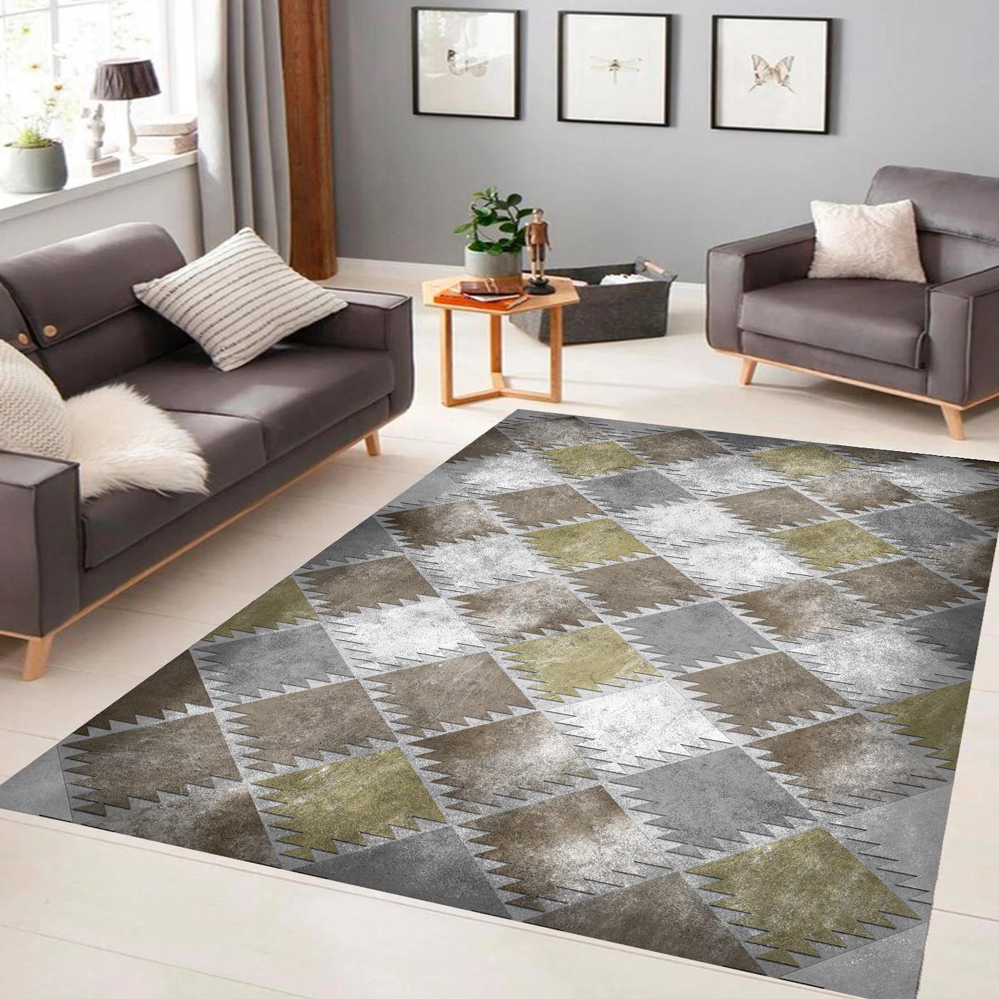 

Eliana Home Washable Printed Carpet LNA045-FNL316 50x80 жёлтый