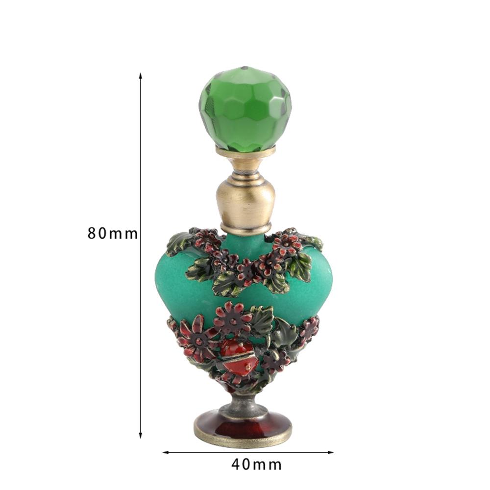 1PC 5/7/10/12/15/25/30/40ml Refillable Empty Perfume Bottles Crystal Glass Essential Oil Bottle Home Decor Wedding Party Gift