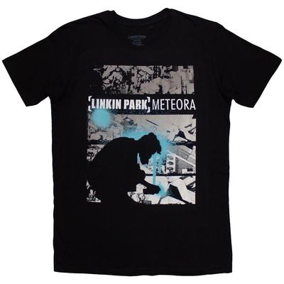 Linkin Park T-Shirt Meteora Drip Collage Rockband Neu Schwarz Offiziell