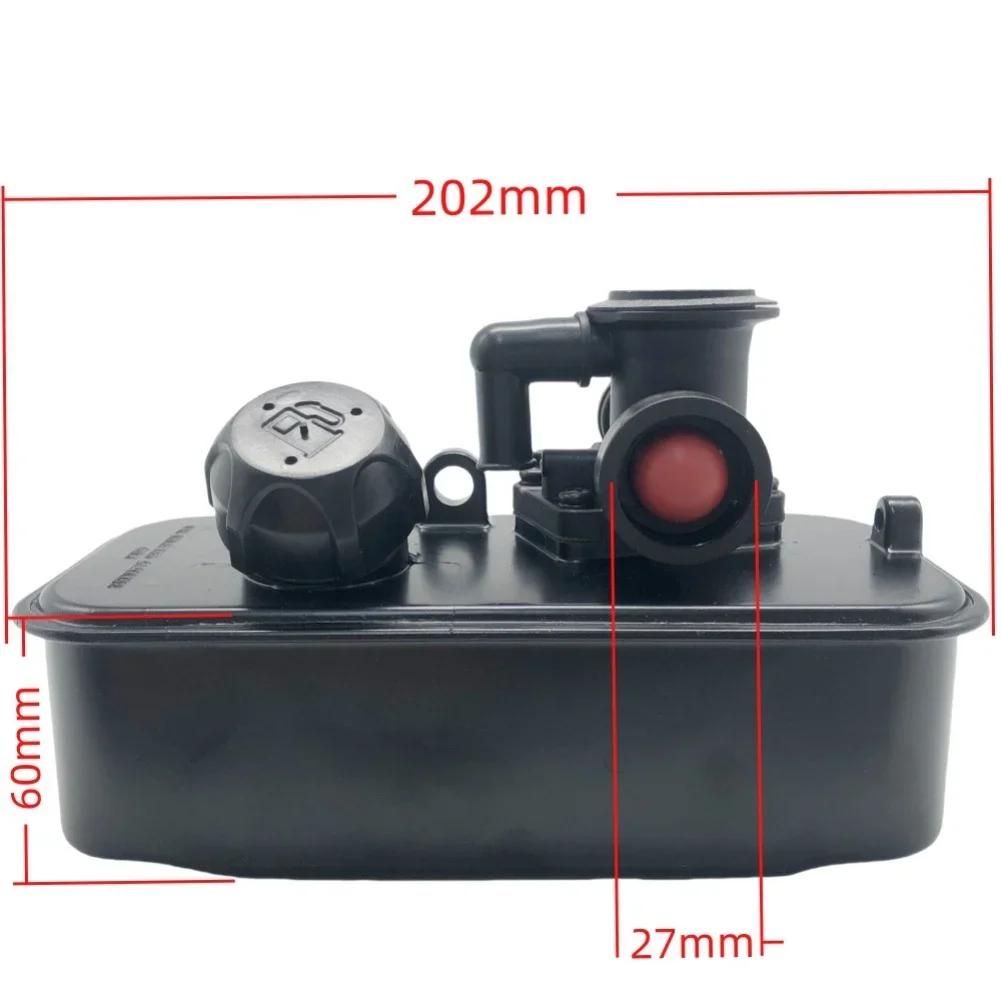 Small Engine Parts Carburetor Fuel Tank Plastic Fuel Tank Secure Fuel Cap Gasket Set Included Easy Install Lawnmower Parts China Mainland