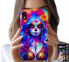 Etui Do Samsung A10 - Meksykańska, Kolorowa Królowa Śmierci