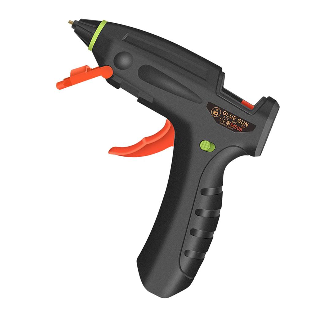 Cordless Hot Glues Guns Rechargeable Fast Heating 2400mAh Battery with Copper Nozzle for DIY Crafts and Quick Repairs