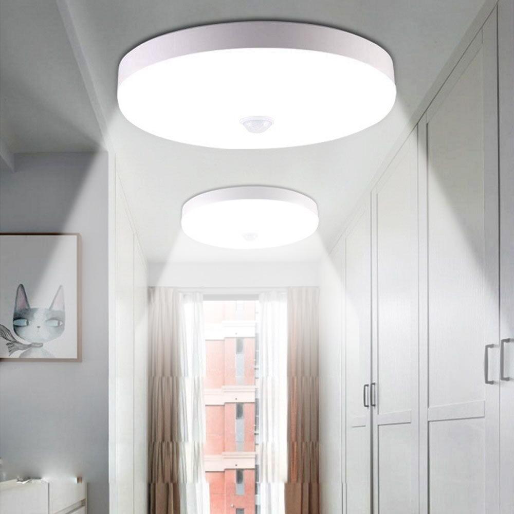12W 18W LED Ceiling Light With PIR Radar Sensor Modern Indoor Lamp For Living Room AC 85-265V