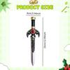 Fake Martial Arts Costume Realistic Cosplay Toy Short for Outdoor Activities Game