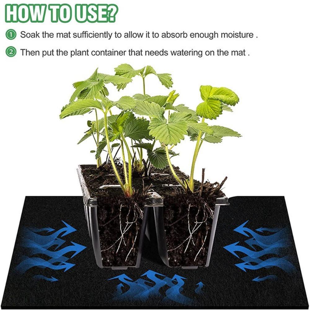 Breathable Watering Capillary Mat Reusable Wicking Mat  Garden Supplies