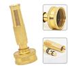 Brass Water Nozzle Garden Hose Nozzle High Pressure Spray