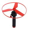Flying Spin Top Propeller Helicopter Outdoor Toys Pull String Flying UFO  Children Gifts