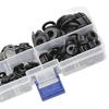Black High-Strength 8.8 Grade Flat Washer Set, 360/500PCS