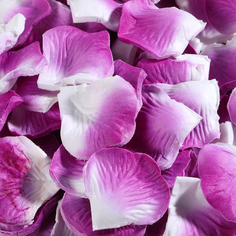 Non-Woven Artificial Rose Petals for Wedding Decorations and Hand-Thrown Arrangements