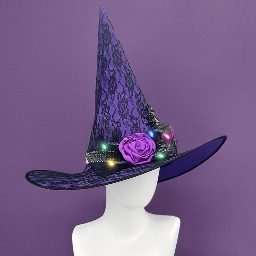 Halloween Cape and Hat 2-Piece Costume Set for Cosplay Party