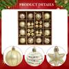Weihnachtskugel Ornament Hängeanhänger Innenfeier Weihnachtsdekoration Bruchsicher für
