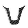Carbon Fiber Car Steering Wheel Trim Sticker For Mercedes Benz A C W204 GLA CLA