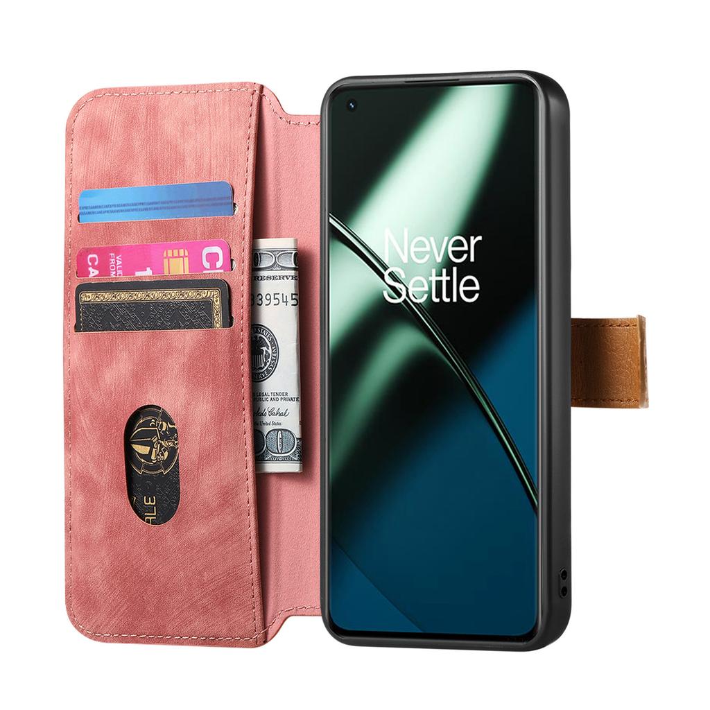 Ultimate Shockproof Wallet Case for OnePlus 11/Nord CE3/Ace 5/13R/Sony Xperia 1 VII/Nothing CMF Phone 2 Pro/3a.Card Holder + Stand + RFID Protection