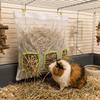 Leak-Proof Hanging Hay Feeder Large Capacity Pet Feeding Bag Hay Pouch Rabbit Hay Bag Indoor