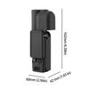 For DJI Pocket 4 Silicone Protective Cover Quick Release Clip Adapter Frame Bracket Camera Accessories