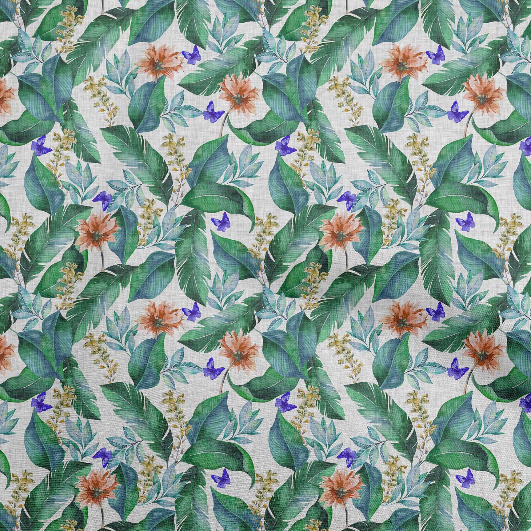 

oneOone Cotton Poplin Fuschia Pink Fabric Tropical Diy Clothing Quilting Fabric Print Fabric By Yard 42 Inch 42 Inch Wide - Viscose Chiffon кольору морської хвилі