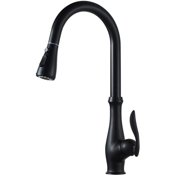 Black Kitchen Faucets Pull Out Kitchen Sink Mixer Tap Single Lever Water Mixer Tap Crane For Kitchen 360 Rotation Mixer