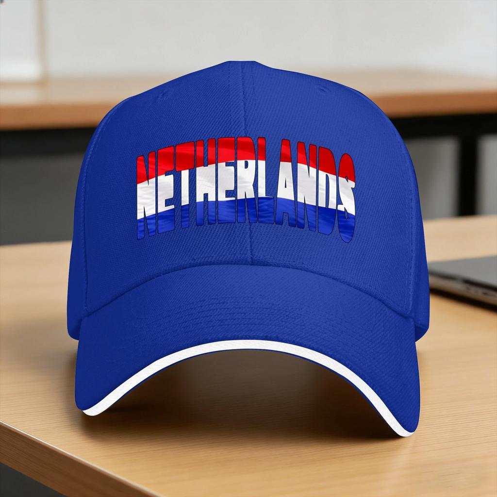 NETHERLANDS Flag Baseball Cap  Couple Women Design Trucker Hat Summer y2k Retro Hiking Fishing High Quality Baseball Caps