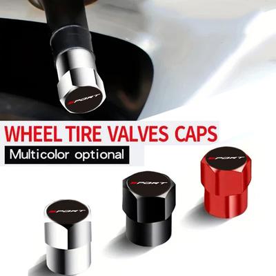 For Honda ESPORT Wheel Tire Valve Caps for Honda Mugen Accord Fit Odyssey CRV Pilot Civic City Jade Insight Inspire HRV OEU1